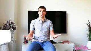 Guy licks pussy of HR manager in office to get a job
