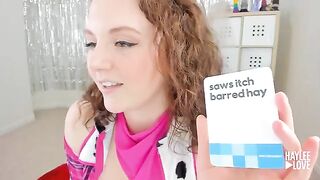 Cute cowgirl outfit for the adorable haylee, showcasing her big ass in a tease video