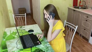 My computer broke down and I called a friend to fix it, and he fucked me