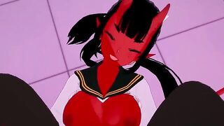 Fucking a hot succubus in POV, an unforgettable experience