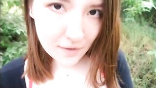 An Asian girl got fucked by the first guy in a new city she met