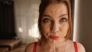 Stepsister interfered with the game and received a record cumshot