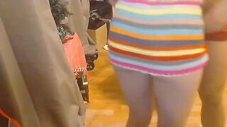 A cute schoolgirl got fucked at home by a big dick