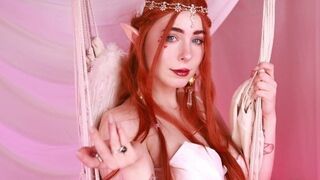 Cupid got his cock soaked in pussy juice on Valentine's Day