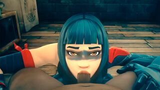 Skinny petite teens get fucked hard in this intense Fortnite compilation