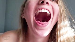 A tour of my mouth, where drool flows freely