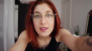 Trish Collins shows off her body in sexy lingerie during a private try-on session