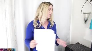 Stepmom prepares her stepson’s equipment for college life
