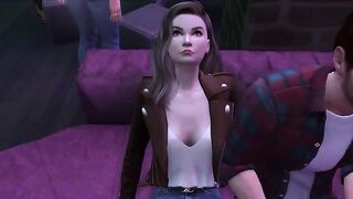 The student seduces the professor to come into her