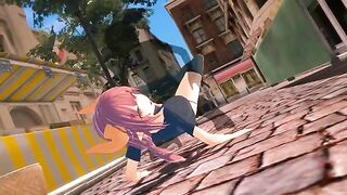 Hentai with Kobayashi in 3D - a hot date with an interesting twist