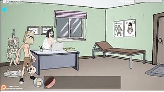 A guy fucks girls in a hospital setting, courtesy of Foxie2K's steamy world
