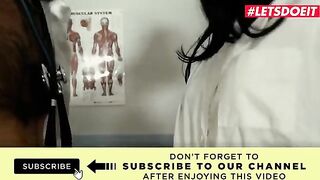 Two hot teen nurses, Vienna Black and Kenzie Reeves, getting fucked by a horny doc