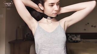 Schoolgirl gets fucked up in BDSM casting with nipple clamps