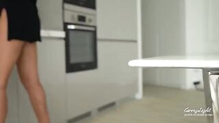The step mom caught her step son jerking off and helped him finish Part 5
