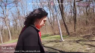 An agent of Public Agent made a pick up of a Russian student in the nature for hardcore sex