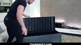 Tiny babe Lana Roy gets her ass stuffed with BBC