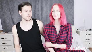 The first BDSM experience with an amateur submissive redhead