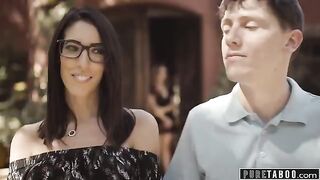A lonely widow, Natasha Nice, got fucked by her neighbor’s big dick