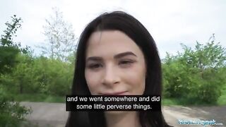 A guy spied on a hot babe taking a piss with his drone and fucked her for cash