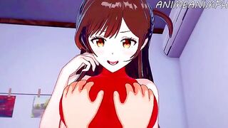 Rent a Girlfriend Chizuru Mizuhara’s special service hentai