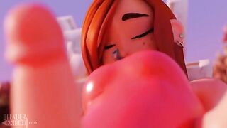 Wendy Corduroy 3D sound - Gravity Falls themed anime with a big ass animation