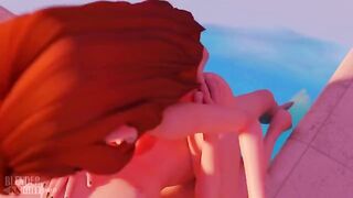 Wendy Corduroy 3D sound - Gravity Falls themed anime with a big ass animation