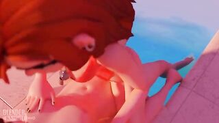 Wendy Corduroy 3D sound - Gravity Falls themed anime with a big ass animation