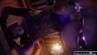 Hot compilation of 3D porn with characters from Tekken series