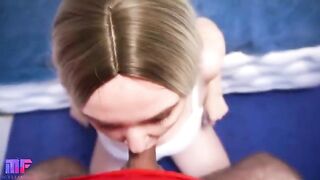 A step mom with big natural tits fucked by her stepson in a steamy scene