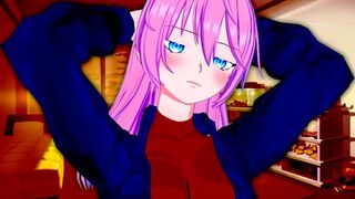 Shikimori Micchon gets her pussy railed in hentai action