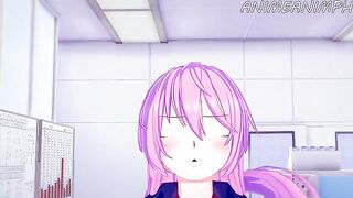 Shikimori Micchon gets her pussy railed in hentai action