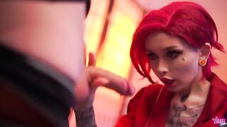 Vi from Arcane dreams of getting fucked hard, showcasing her wild side in cosplay