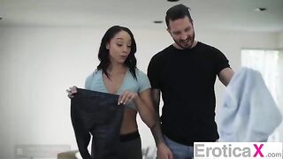 The couple has a stunning and erotic sex, full of desire