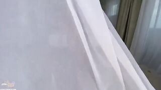 Amateur couple fucked on a hiking trip with a stunning view