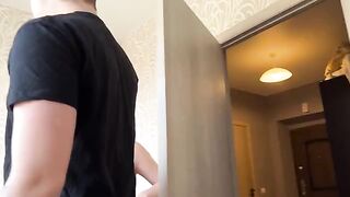A young girl came to rent a room and got intimate