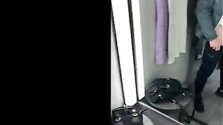I came with my boyfriend to the mall and had sex in the fitting room