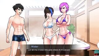 You are trapped with the goddesses in a desperate situation, and you must find a way out