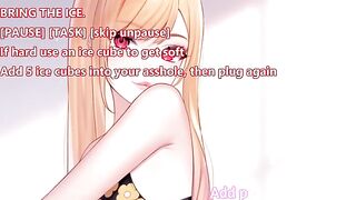 A hot futanari girl punished me for not doing housework (FutanaJOI)