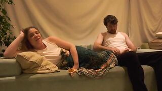 The evening alone with stepmom turned really hot and passionate