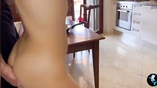 The Italian woman begs until she squirts, in a steamy homemade scene