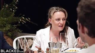 Naughty Stefany recreates her hidden affair with her boyfriend's brother, featuring intense BBC action