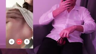 A man could not hold back and the semen flowed into the vagina