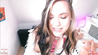 Anjaamelia and Tantaly sex doll unboxed and fucked