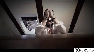 Two step sisters are sharing their new sex slave