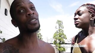 The darkest Brazilian I've ever seen: Fernanda Chocolatte gets fucked by Jeff Black in HD