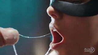 This is what a real cumslut should do with used condoms. Drink the load