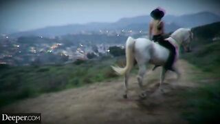 Cowgirl Kenna in a kinky threesome with Anna Claire