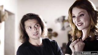 The manipulative Lacy Lennon had a steamy encounter with a widowed husband, bringing intense passion to the scene