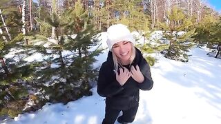 The girl got lost in the forest, but was found by a forester named Vitya