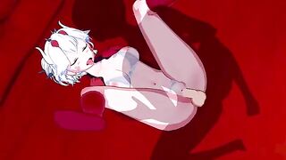 Beelzebub is helltaker in this hot Koikatsu scene